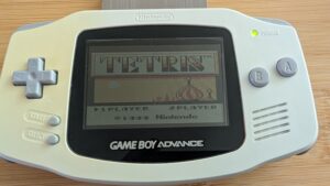 Gameboy Advance freshly cleaned