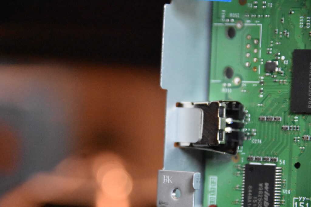 Laser printer damaged USB Port
